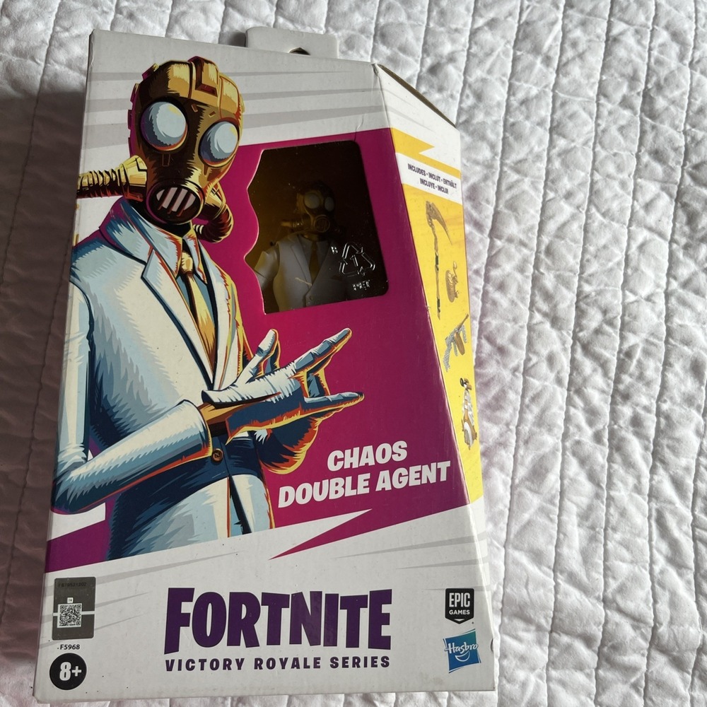 NEW Fortnite Victory‎ Royale Series CHAOS DOUBLE AGENT Action Figure READ